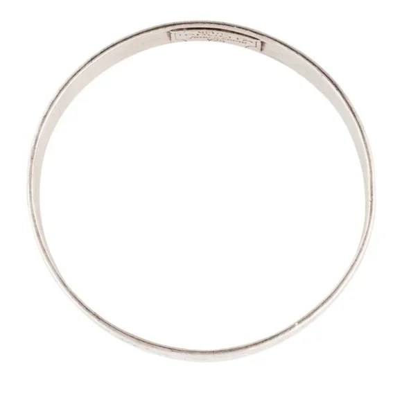 IPPOLITA STERLING SILVER 925 HAMMERED GODDESS BANGLE BRACELET - Picture 4 of 6